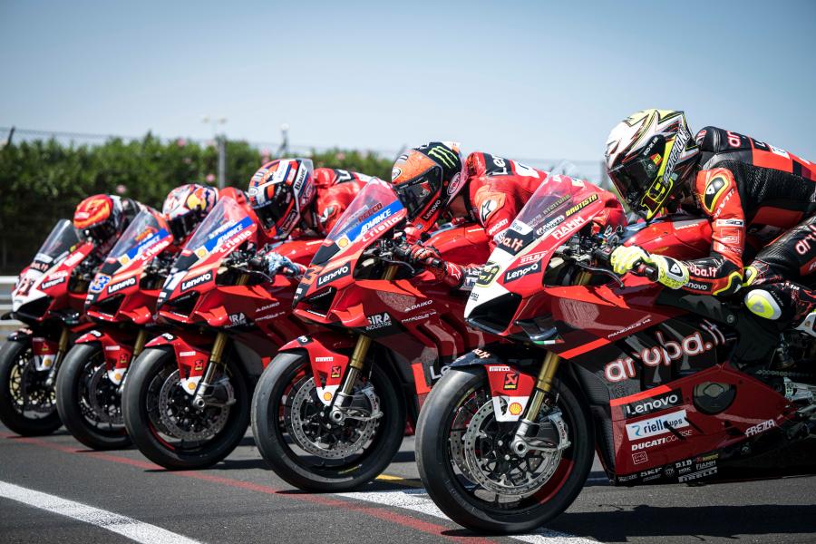 Ducati riders MotoGP and WorldSBK 
